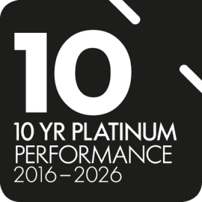 SuperRating 10 Year Platinum Performance