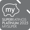 SuperRating Platinum 2025 MySuper