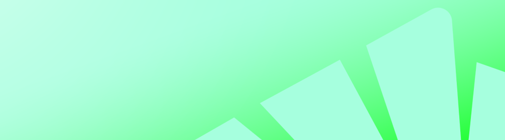 green banner