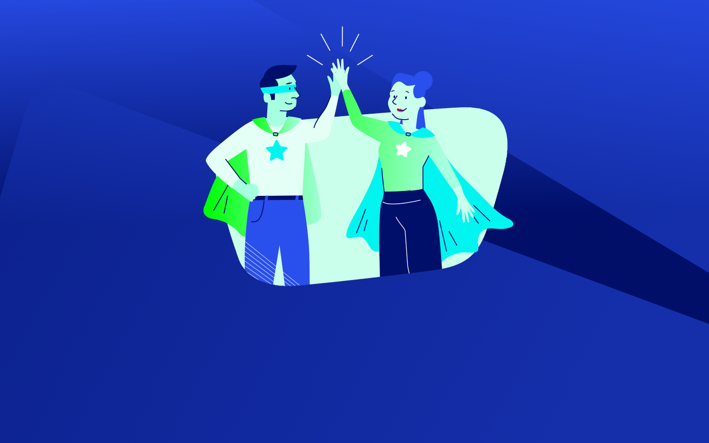 high five pictogram