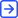 Arrow in square box icon