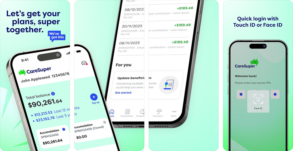 CareSuper App CareSuper