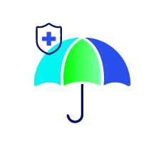 umbrella represents employees health insurance
