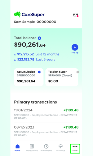 mobile app screenshot