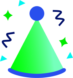 Party hat pictogram