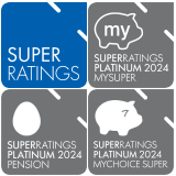 SuperRatings Platinum Award 2024