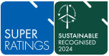 SuperRatings Sustainable Recognised Award